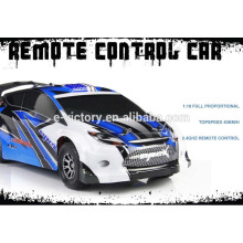 Rc car 2.4G 4 channel 1:18 scale full proportional high speed rc car 4wd rc drift car